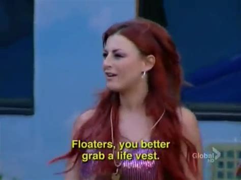 Floaters You Better Grab A Life Vest Rachel Bb12 Big Brother Tv