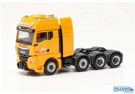 Herpa Max Bögl MAN TGX GX Schwerlastzugmaschine 316828 TRUCKMO