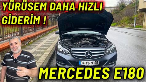 Mercedes E Km H Bir T Rl Ge Miyor Sebebi A Rtacak Cinsten