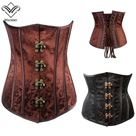 2021 Steampunk Corset Gothic Corsages Sexy Corsage Corzzet Corsets