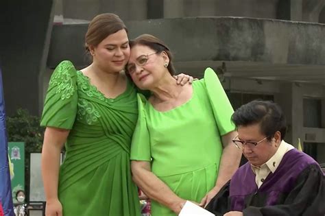 In Photos Sara Duterte Inaugurated As 15th Vp Abs Cbn News