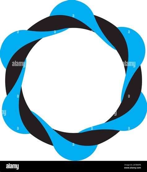 Swirl Curves Object Rotation Motion Symbol Logo Vector Stock Vector