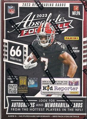 2023 Panini Absolute Football Factory Sealed Blaster Box EBay