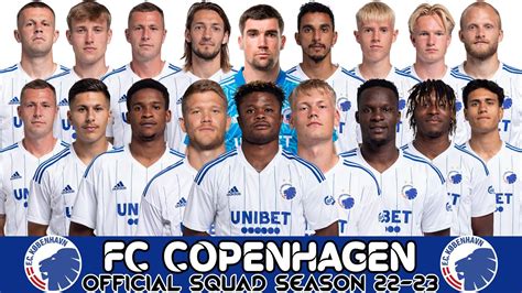 Fc Copenhagen Full Official Squad New Player S Superliga