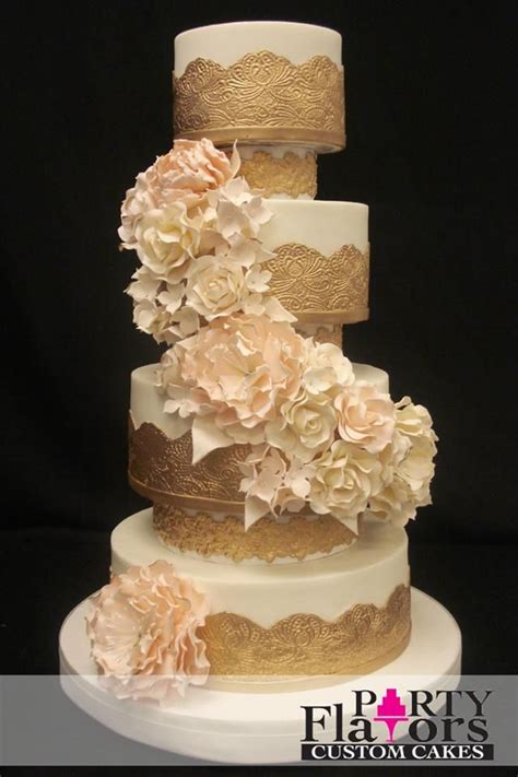 This Stunning Wedding Cake Is Reaching New Heights Thanks To The