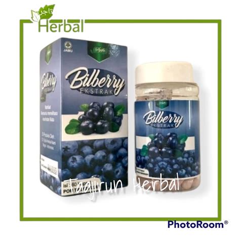 Jual Kapsul Ekstrak Bilberry Syifa Herbal Kesehatan Mata Herbal