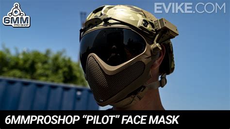 6mmproshop Pilot Face Mask Quick Look Youtube