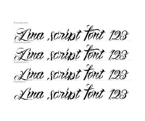 Tattoo Font