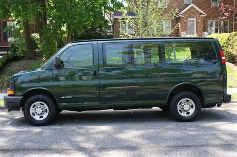 Find used 03 Chevy Express 3500 Passenger Van Bi-fuel CNG Natural Gas ...