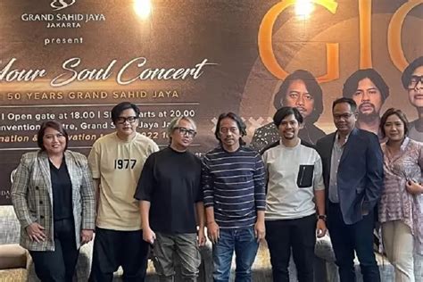 Rayakan Tahun Berkarya Grup Band Gigi Gelar Konser Di Jakarta