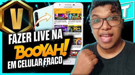 Como Fazer Live Na Booyah Pelo Celular Fraco FULL HD YouTube