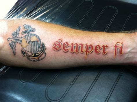 Semper fi Tattoos