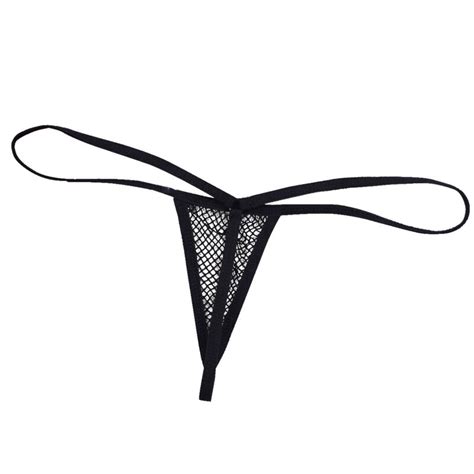 Women Lingerie Extreme Mesh Micro Thong T Back G String Bikini Panties Underwear EBay