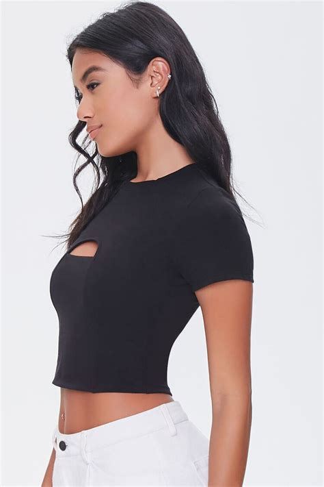 Cutout Crop Top