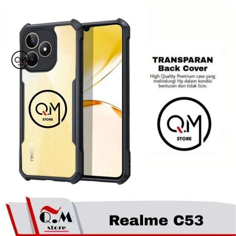 Promo Case Realme C Softcase Transparan Slim Armor Casing