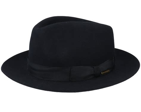 Penn Furfelt Black Fedora Stetson Hats