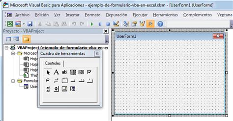 Ejemplo De Formulario Vba En Excel Excel Total