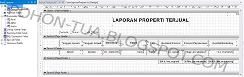 Cara Membuat Laporan Berdasarkan Range Date Dengan Crystal Report Di Vb