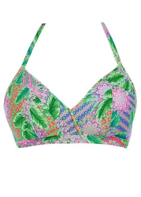 Freya Zamba Soft Triangle Bikini Top Underwraps Lingerie