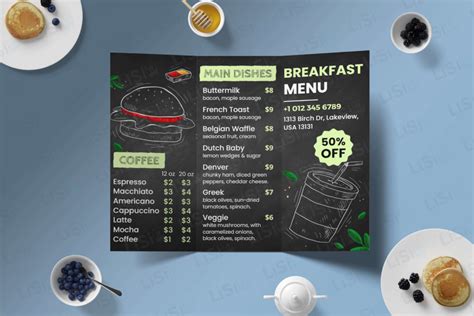 Menu Design Ideas & Examples