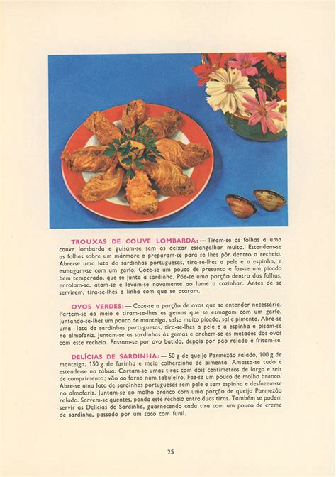 Livro De Receitas Conservas De Peixe De Portugal IPCP Conservas