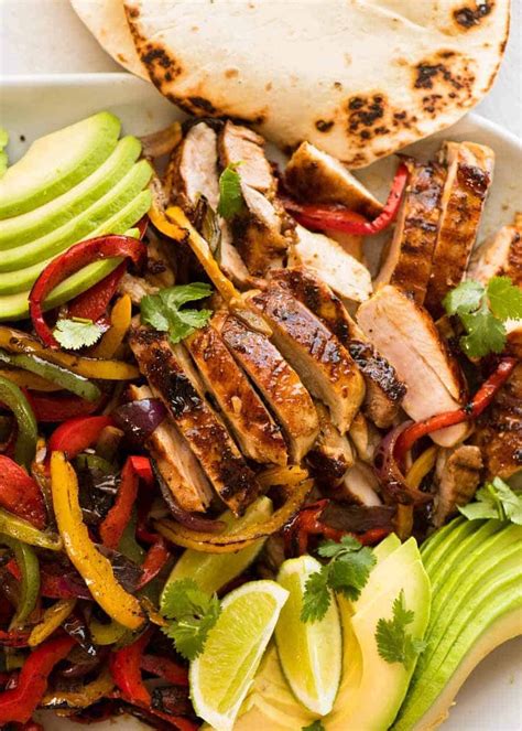 Authentic Mexican Chicken Fajita Marinade Recipe