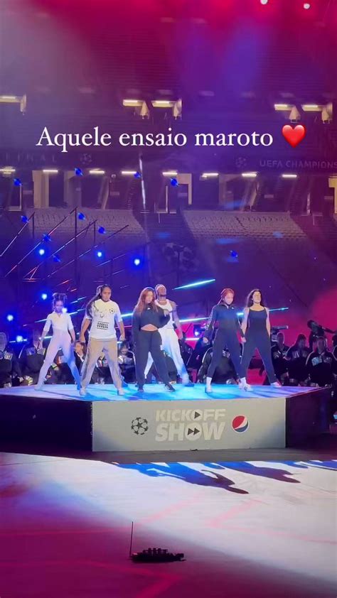 Anitta Press Fan Account On Twitter Anitta Rehearsing For The Uefa