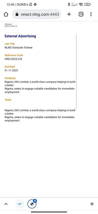 Nigeria LNG Limited Announces 2022 Graduate Trainee Recruitment - Jobs ...