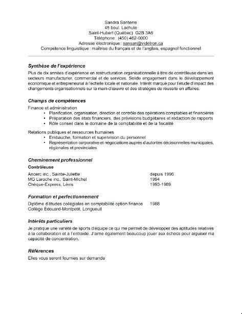 Exemple De Cv Enseignant Du Secondaire Laboite Cv Fr