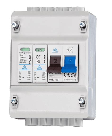 Meter Isolator With Surge Protection Uk Ev Installers Shop