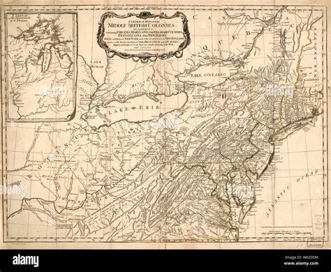 American Revolutionary War Era Maps A General Map Of The