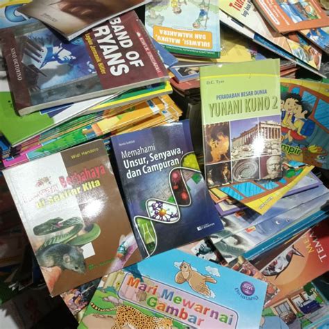 Jual Obral Buku Pengetahuan Random Judul Acak 3 Ribu An