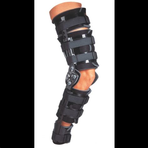 Donjoy Telescoping Bilateral Trom Leg Brace With Foam Shells