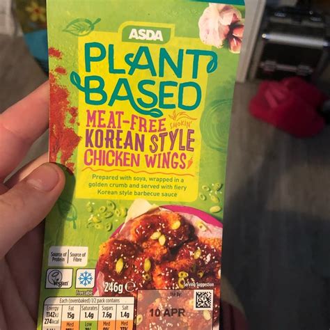 Asda Plant Based Korean Style Chicken Wings Reviews Abillion