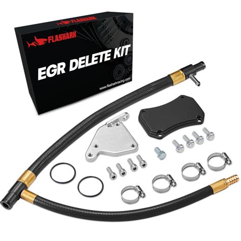 2011 2016 6 6l Gmc Chevy Duramax Diesel Egr Valve Cooler Delete Kit Flashark