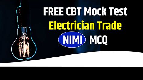 Iti Electrician Nimi Mock Test Free Iti Cbt Exam