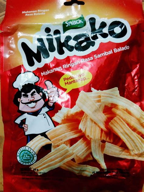 Snack Chiki Mikako Rasa Sambal Balado Lazada Indonesia