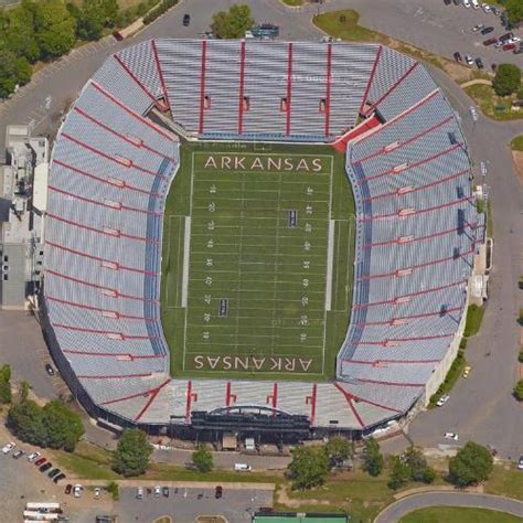 War Memorial Stadium in Little Rock, AR - Virtual Globetrotting