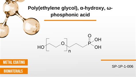 Poly Ethylene Glycol Hydroxy Phosphonic Acid Specific Polymers