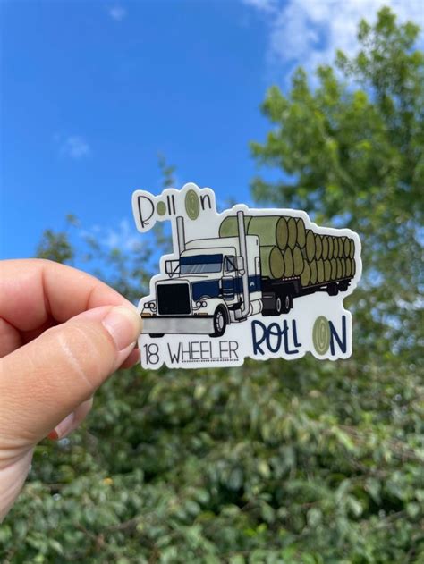 Roll On Wheeler Sticker Decal For Farm Sticker Country Music