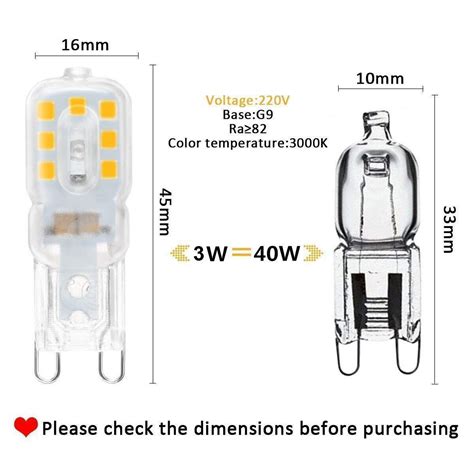 G4 G9 Led Ampoule 2w 3w 5w 6w 8w 9w 10w 12v 220v Smd Remplacer Chaud