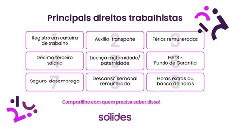 Direitos trabalhistas os principais e mais 7 você precisa conhecer