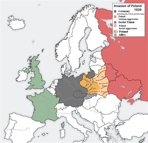 German Invasion Of Poland History Crunch History Resource For 21st