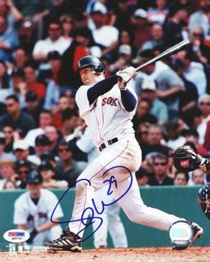 Shea Hillenbrand Autographed Boston Red Sox 8x10 Kbk Sports