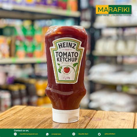 Heinz Tomato Ketchup 570g Marafiki Mart