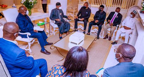 Photos Buhari Holds Bilateral Meeting With Afrexim Bank President