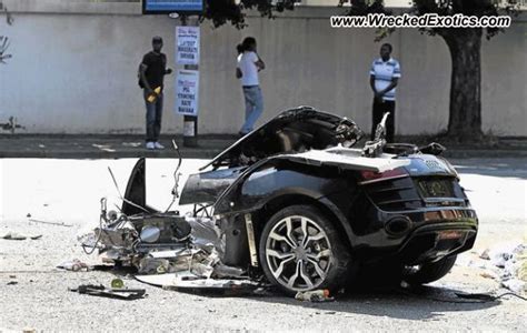 Severe Audi R8 Crash Splits Car In Half In South Africa Autoevolution