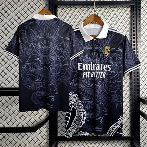 Maillot Dragon Real Madrid 23 24 Maillot Dragon Chinois Real Etsy