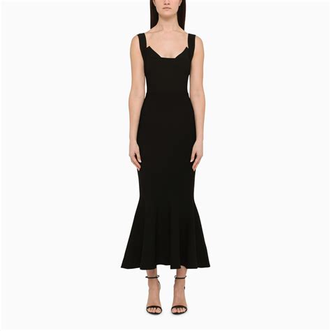 Roland Mouret Structured Black Dress Thedoublef