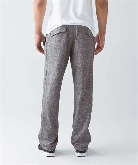 Lululemon Kung Fu Pant Regular Heathered Black Fourth Release